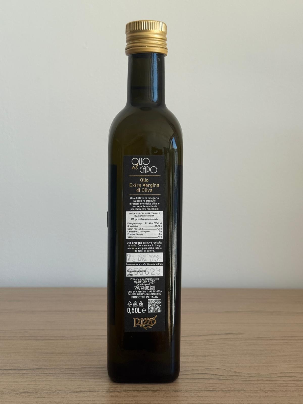 olio del campo extravergine di oliva 0,50l
